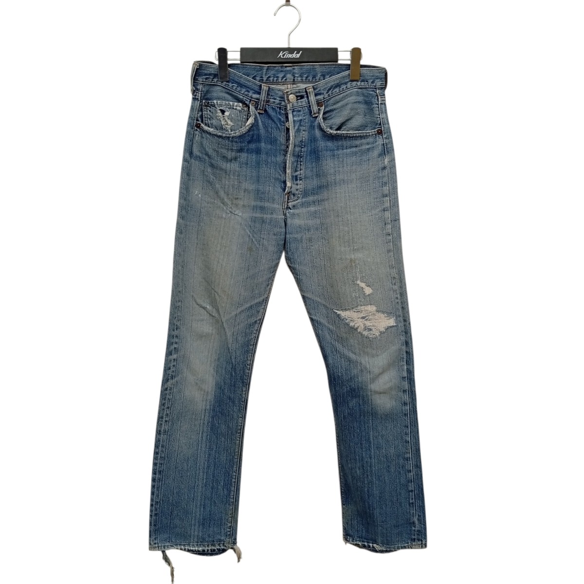 【中古】LEVI’S ヴィンテージ 501 66前期 デニムパンツ インディゴ 【240626】(リーバイス)|ブランド古着のカインドオル