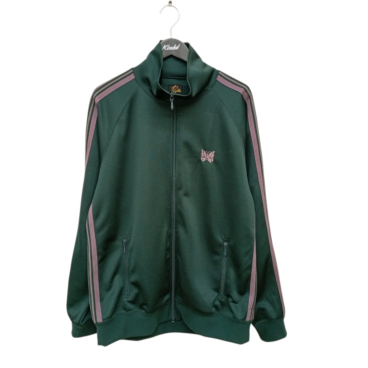 【中古】Needles Track Jacket - Poly Smooth トラックジャケット RW314 グリーン サイズ:XL 【240626】(ニードルズ)|ブランド古着のカインドオル