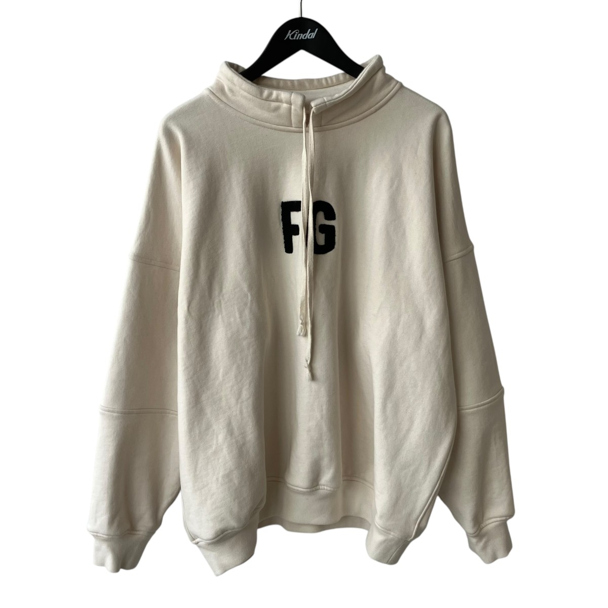 【中古】FEAR OF GOD 6TH MOCK NECK トレーナー アイボリー サイズ:L 【260626】(フィアオブゴッド)|ブランド古着のカインドオル