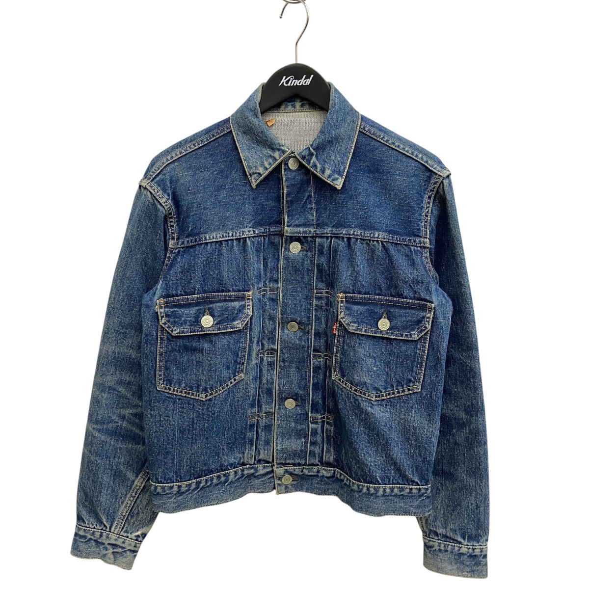 【中古】LEVI’S 507XX ボタン裏17 デニムジャケット インディゴ サイズ:- 【260626】(リーバイス)|ブランド古着のカインドオル