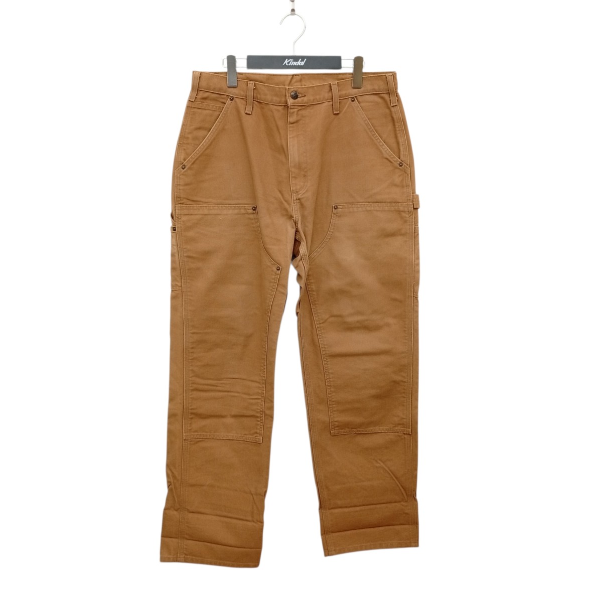 【中古】CarHartt　ダブルニーペインター パンツ B136 ベージュ サイズ：34 【260626】（カーハート）｜ブランド古着のカインドオル