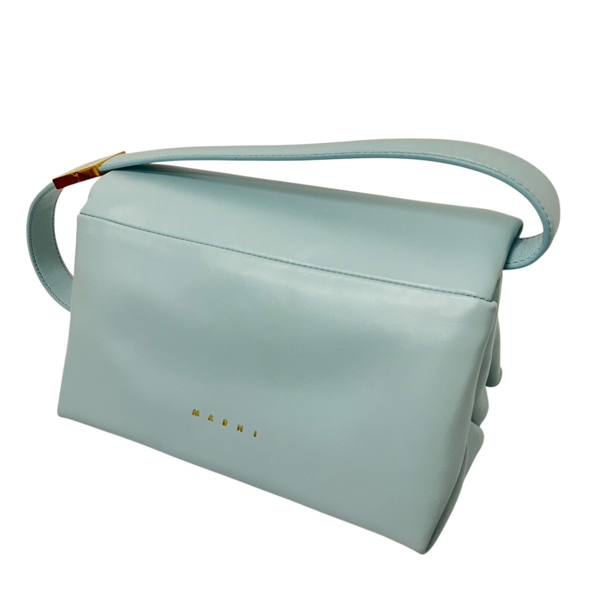 【中古】MARNI レザーショルダーバッグ ライトブルー サイズ:- 【260626】(マルニ)|ブランド古着のカインドオル