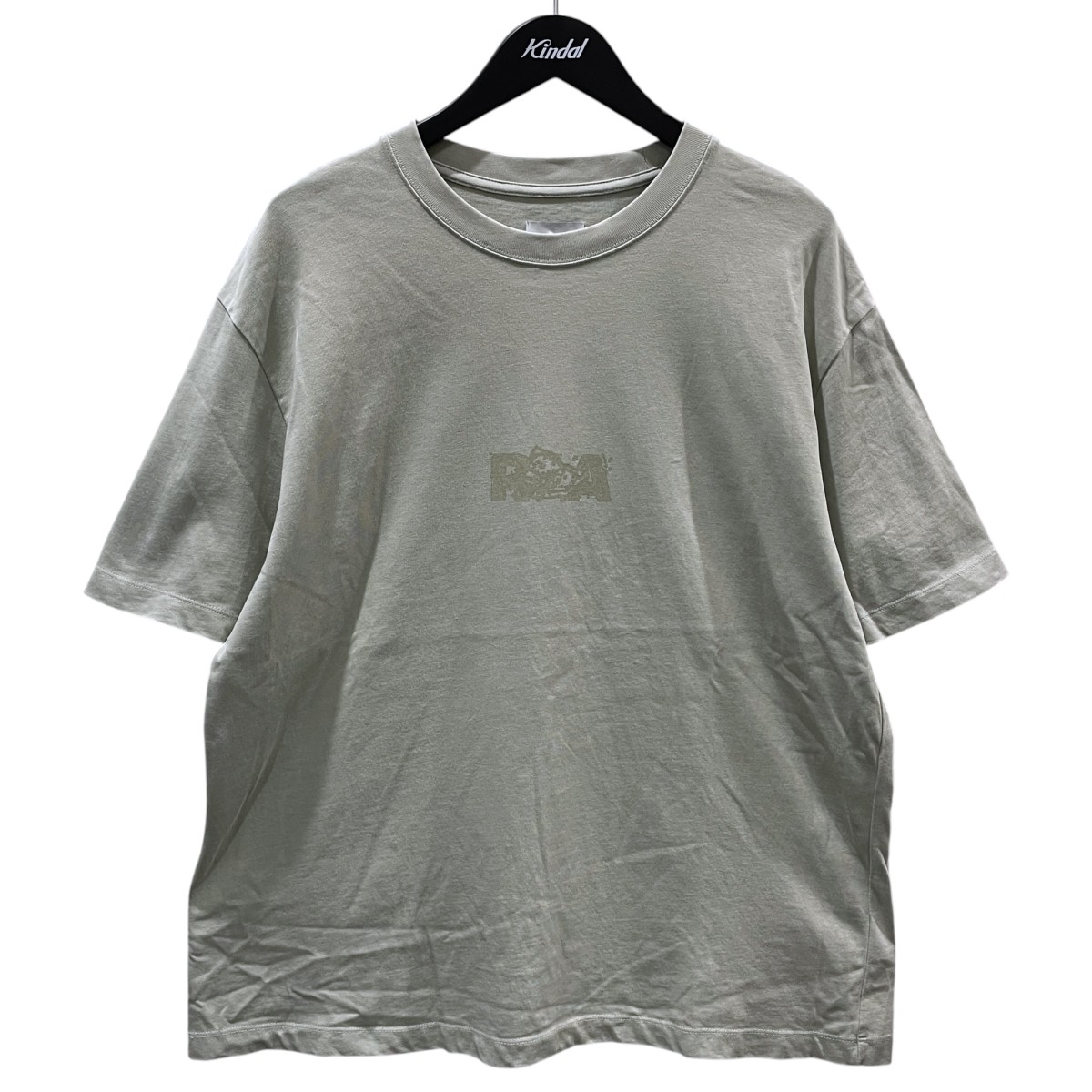 【中古】ROA．　24SS 半袖Tシャツ Shortsleeve Graphic Tee ショートスリーブ グラフィック ティー RBMW086FA63 グリーングレー サイズ：L 【260626】（ロア）｜ブランド古着のカインドオル