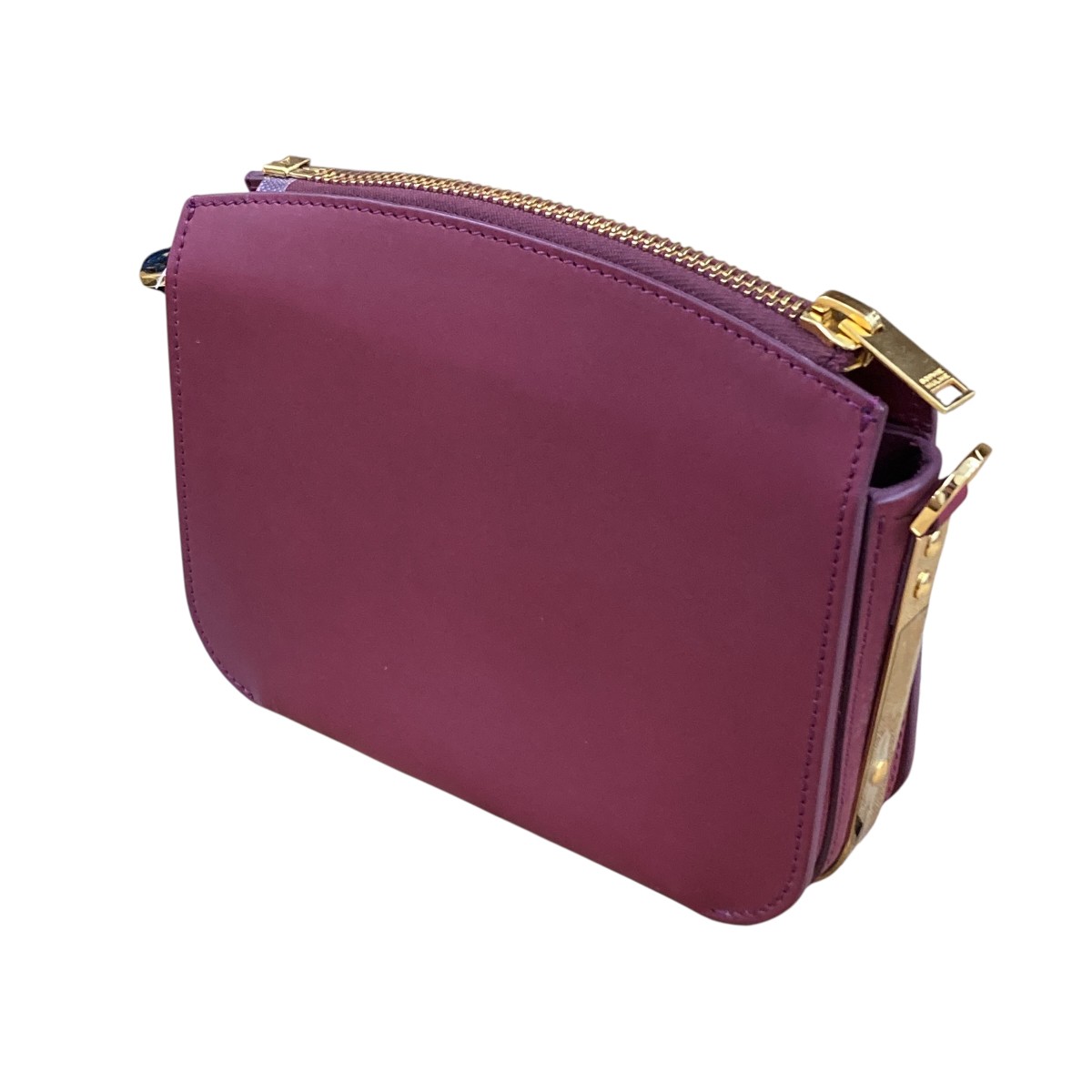 【中古】SOPHIE HULME　ショルダーバッグ プラム サイズ：- 【270626】（ソフィーヒュルム）｜ブランド古着のカインドオル