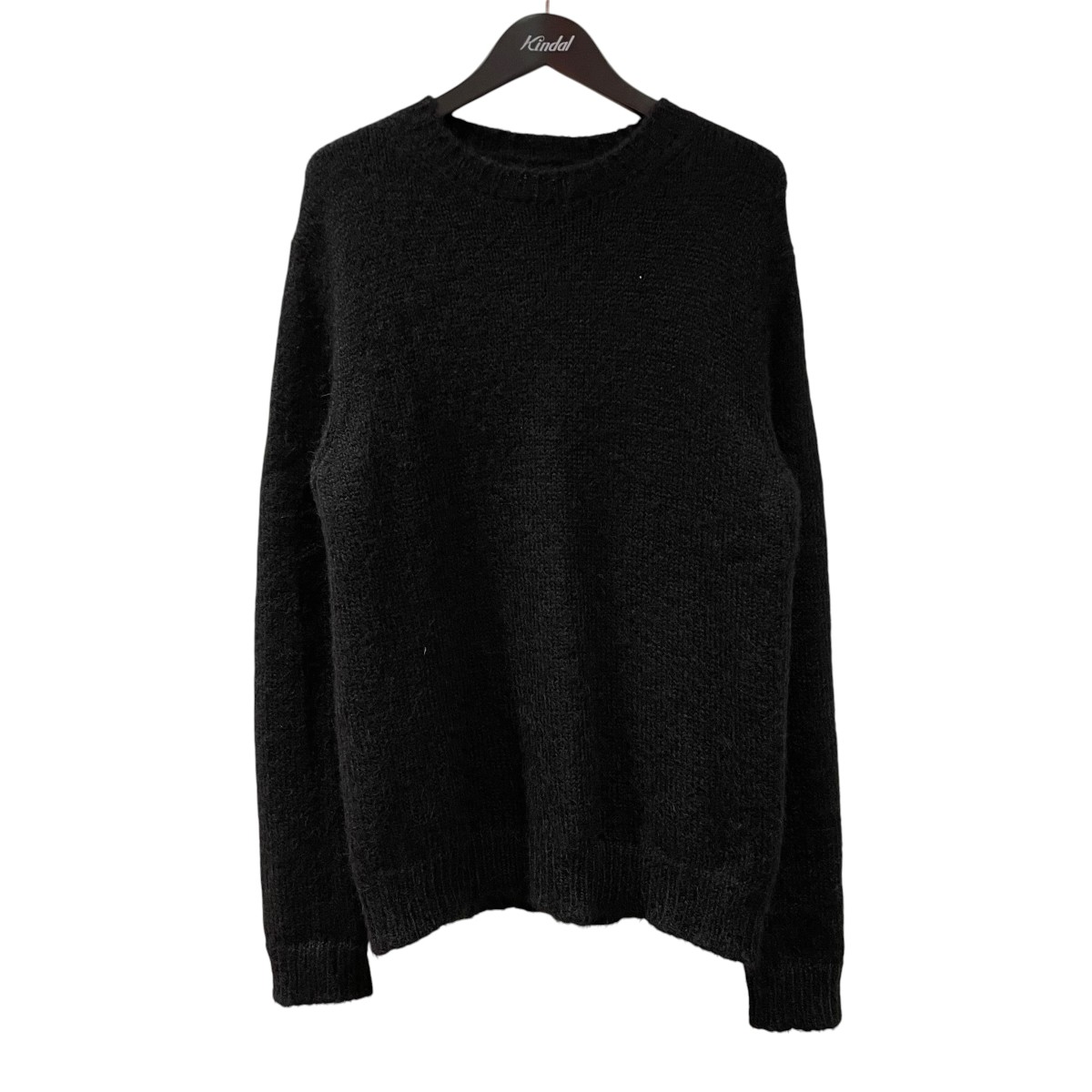 【中古】JIL SANDER ALPACA MERINO WOOL KNITS 編み物 J22GP0132 黒いこと 大きさ：48 【270626】（ジルサンダー）
