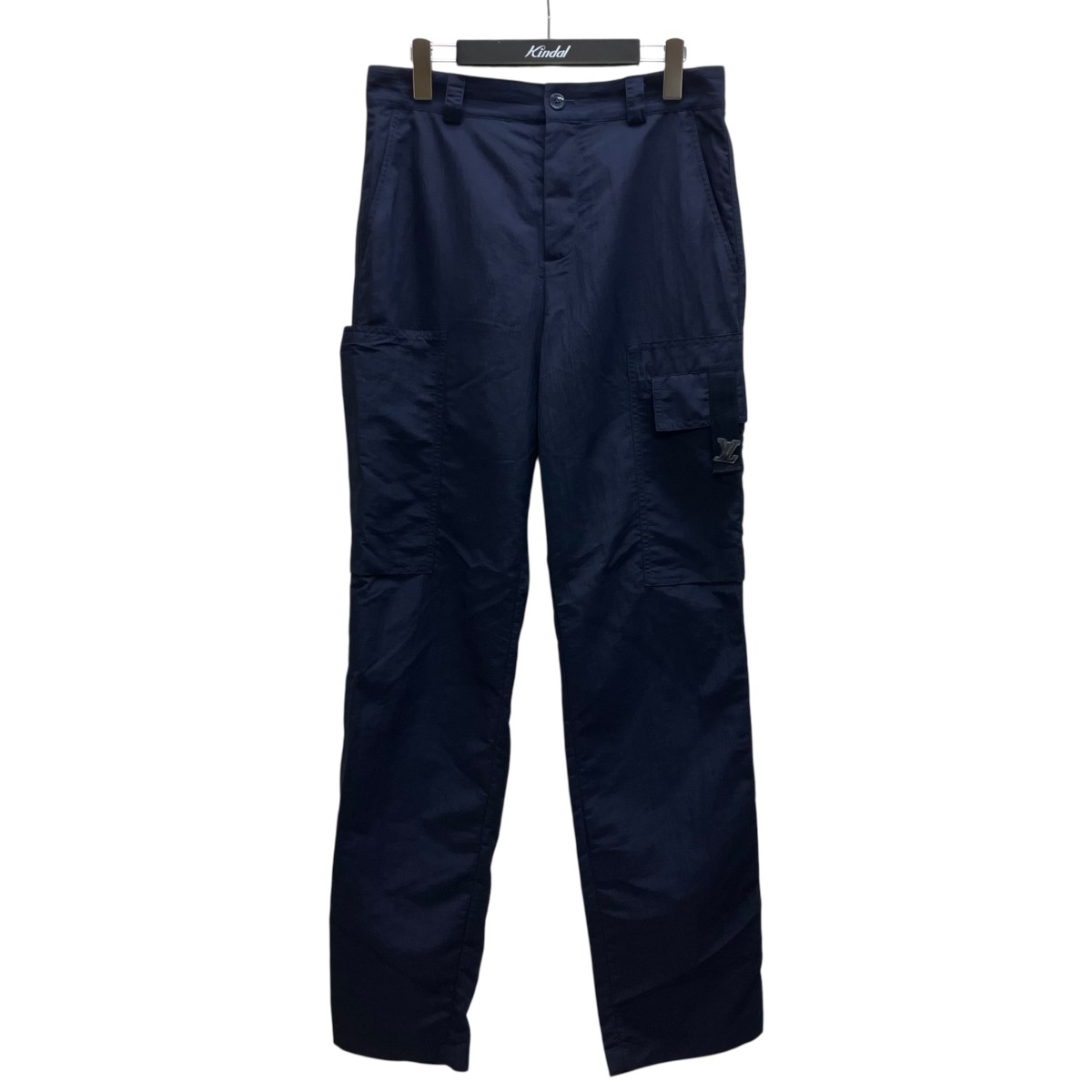 【中古】LOUIS VUITTON　23AW RM232Q YK0 HPP42W テクニカルカーゴロングパンツ ネイビー サイズ：46 【280626】（ルイヴィトン）｜ブランド古着のカインドオル 53,196円
