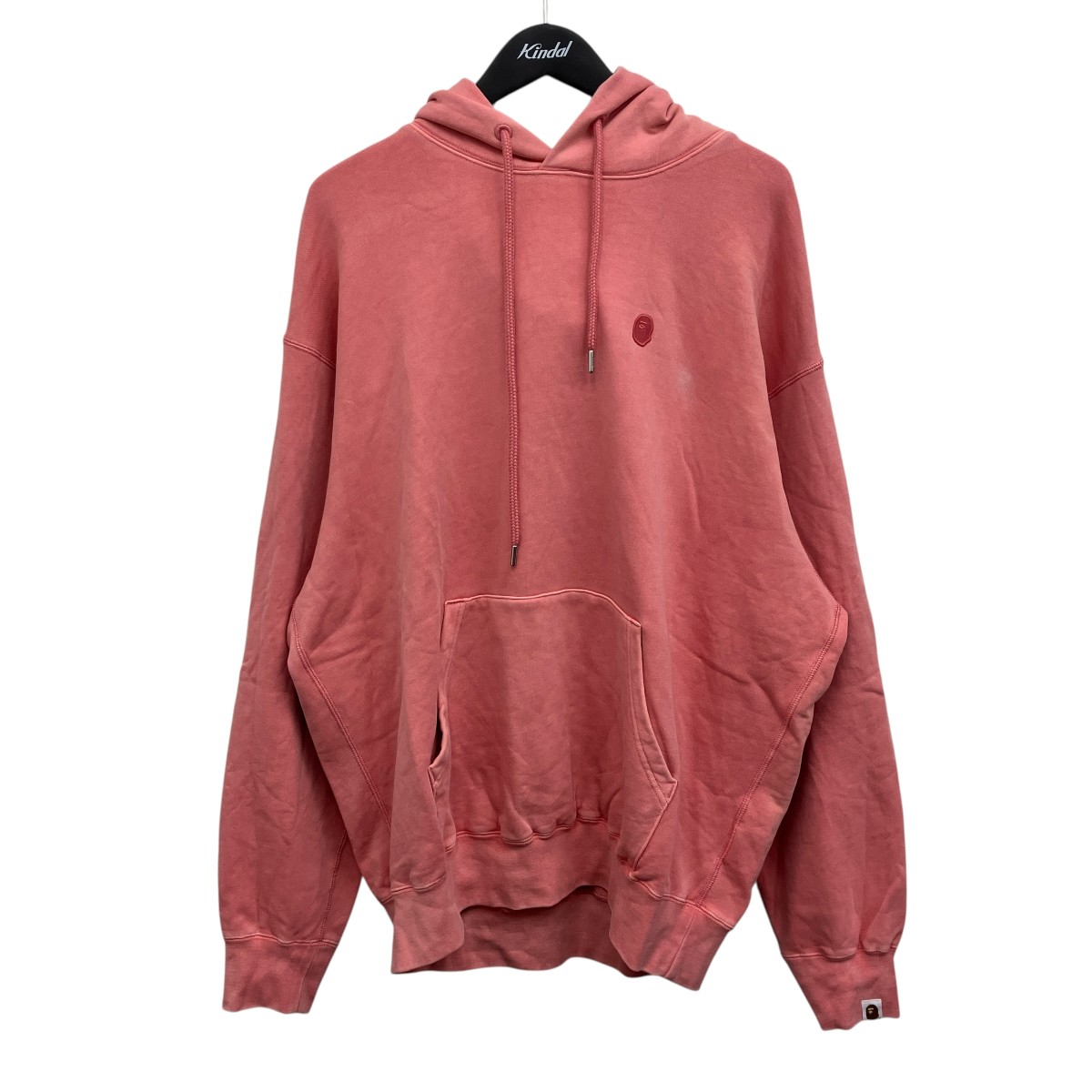 【中古】A BATHING APE　プルオーバーパーカー ピンク サイズ：L 【290626】（アベイシングエイプ）｜ブランド古着のカインドオル