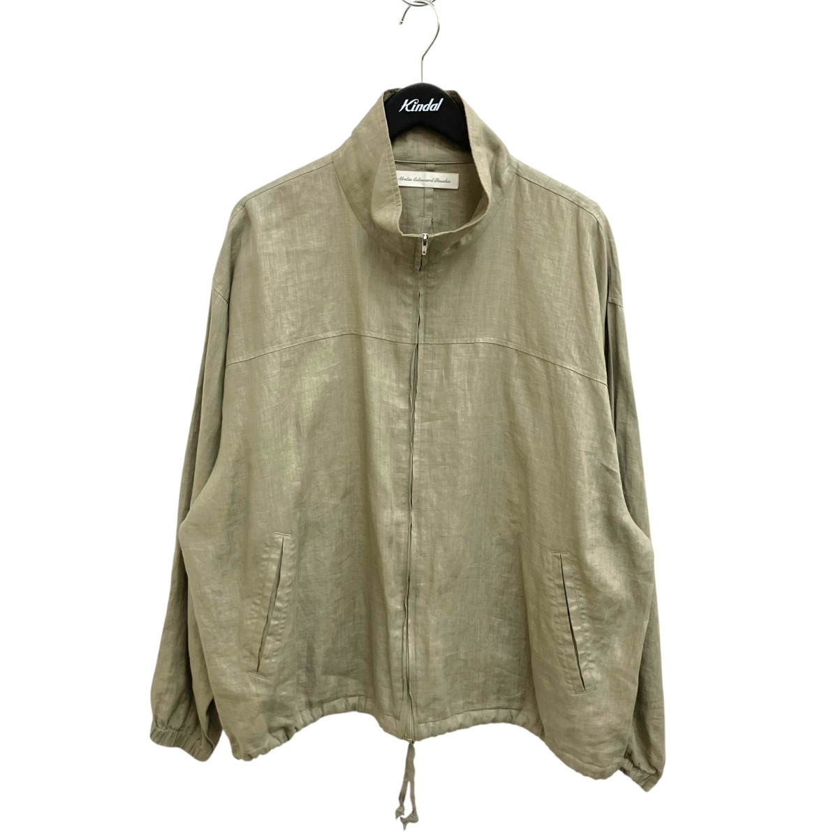 【中古】ABELIA EDOWARD GOUCHA ブルゾンジャケット 25SBZ11 カーキ サイズ:Free 【300626】(アベリアエドワードゴーチャ)|ブランド古着のカインドオル