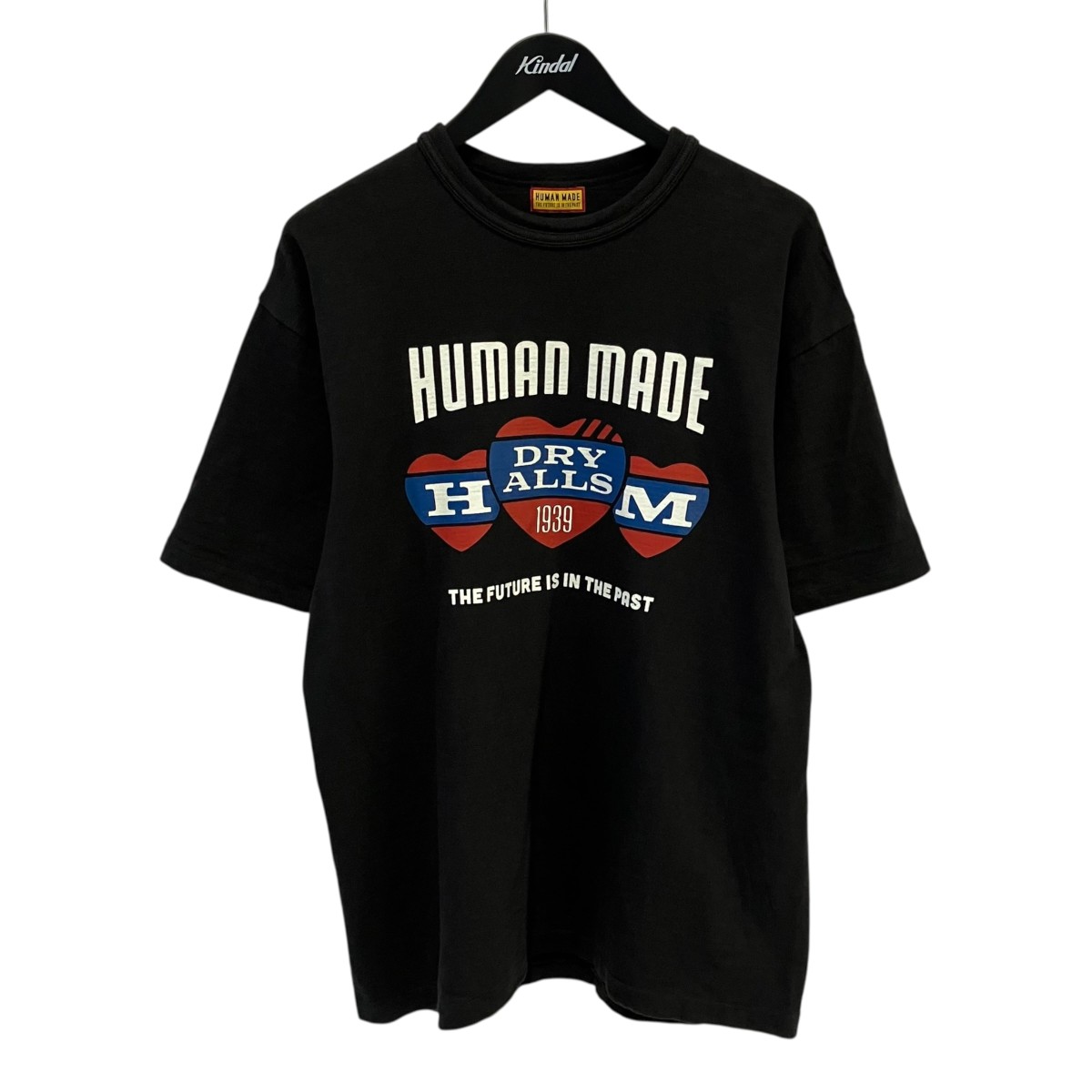 【中古】HUMAN MADE　Tシャツ ブラック サイズ：XL 【010726】（ヒューマンメイド）｜ブランド古着のカインドオル