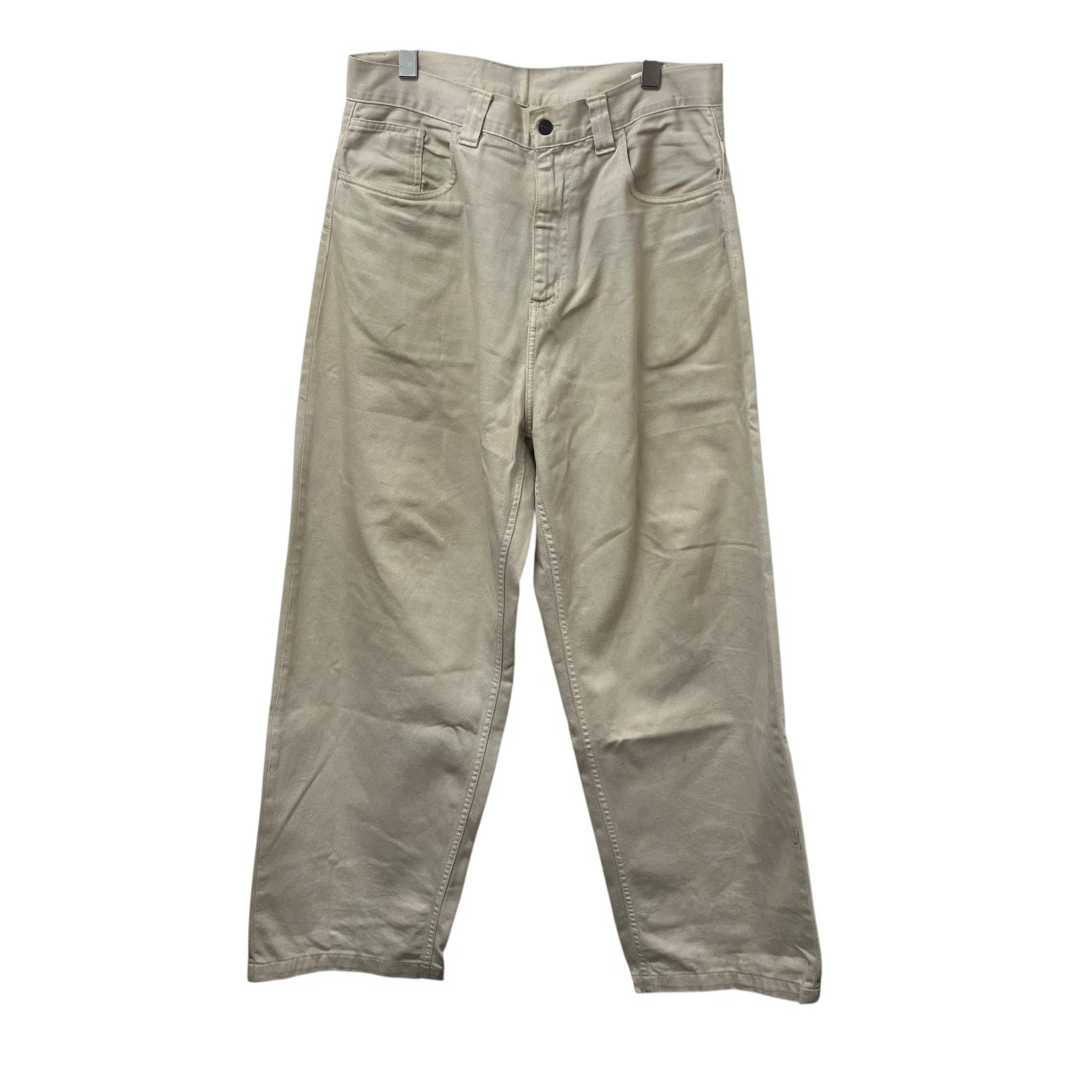 【中古】CarHartt　カラーデニム I034809 ベージュ サイズ：M 【020726】（カーハート）｜ブランド古着のカインドオル