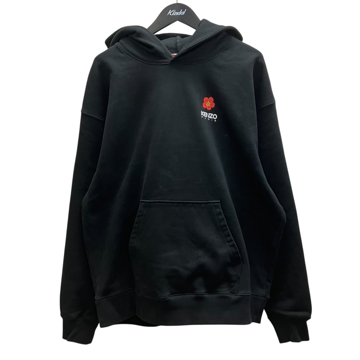 【中古】KENZO　プルオーバーパーカー ブラック サイズ：L 【020726】（ケンゾー）｜ブランド古着のカインドオル