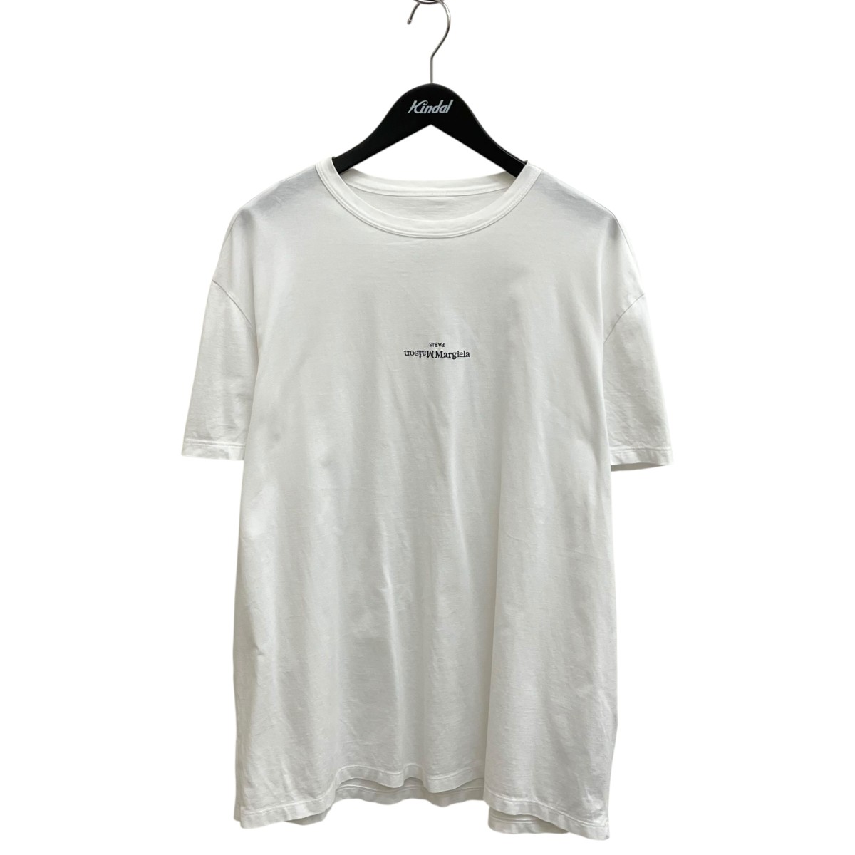 【中古】Maison Margiela　ロゴTシャツ S30GC0701 ホワイト サイズ：54 【030726】（メゾンマルジェラ）｜ブランド古着のカインドオル
