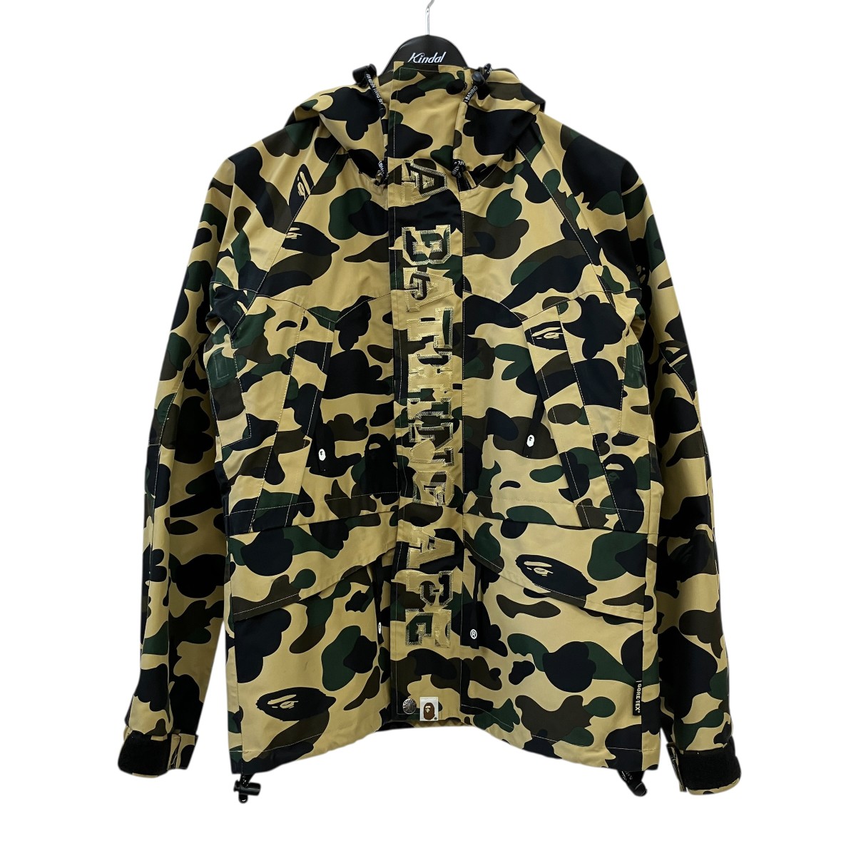 【中古】A BATHING APE マウンテンパーカー ベージュ サイズ:XS 【030726】(アベイシングエイプ)|ブランド古着のカインドオル