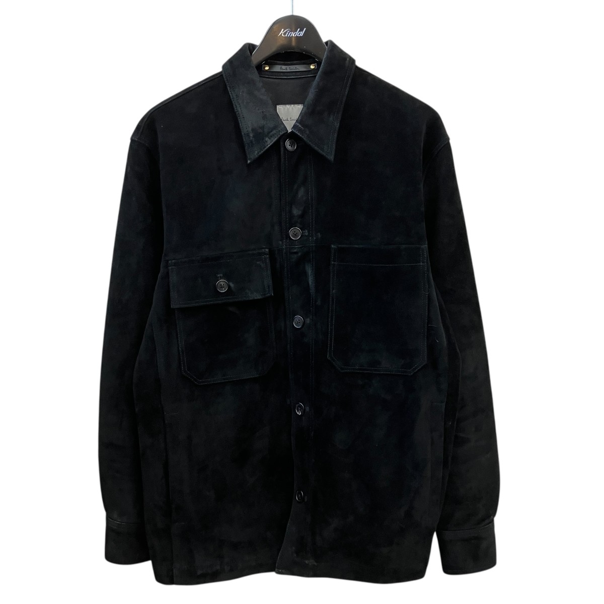 【中古】Paul Smith　レザージャケット PF-99242 ブラック サイズ：L 【030726】（ポールスミス）｜ブランド古着のカインドオル