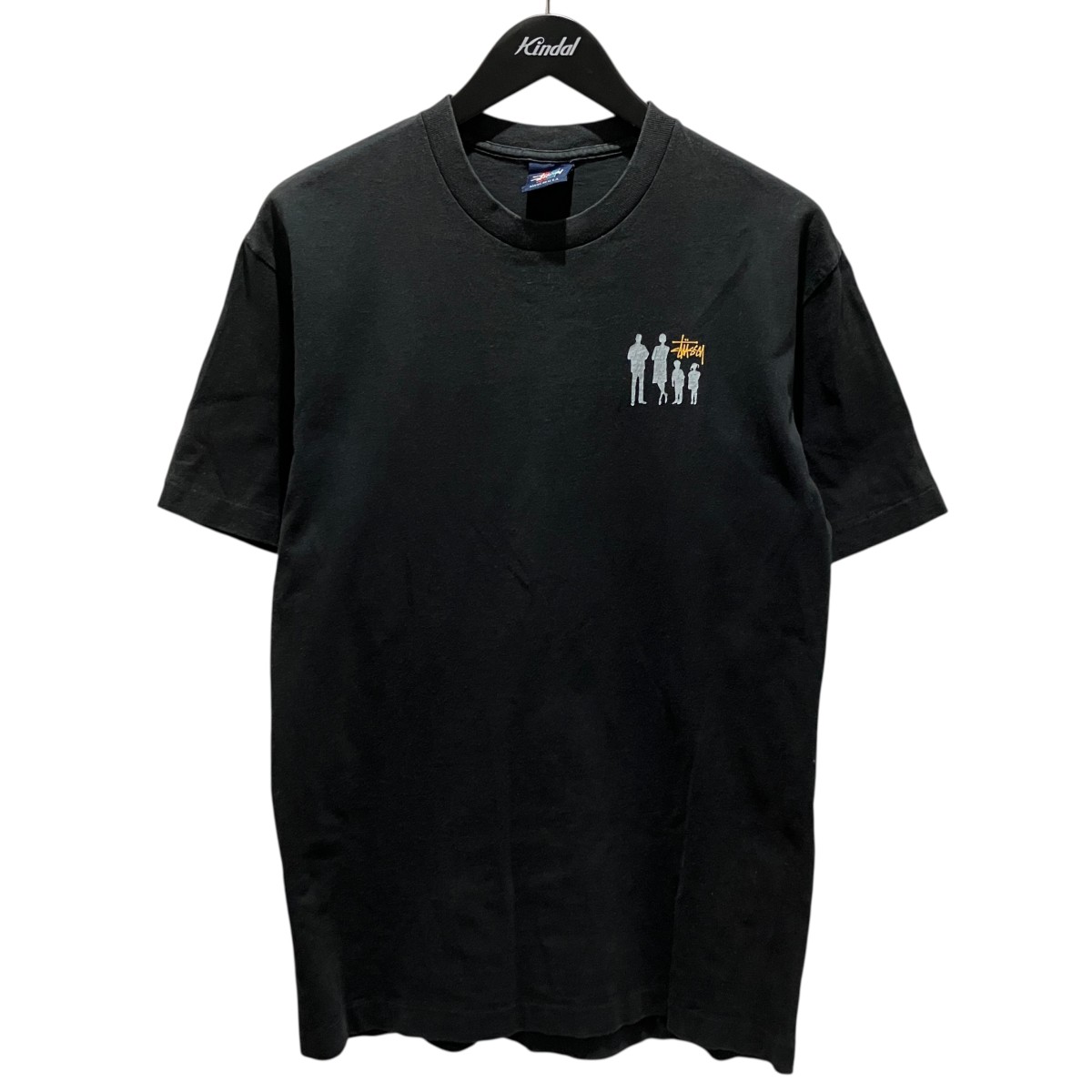 【中古】stussy　【Shadow Family】 半袖Tシャツ ブラック サイズ：M 【040726】（ステューシー）｜ブランド古着のカインドオル