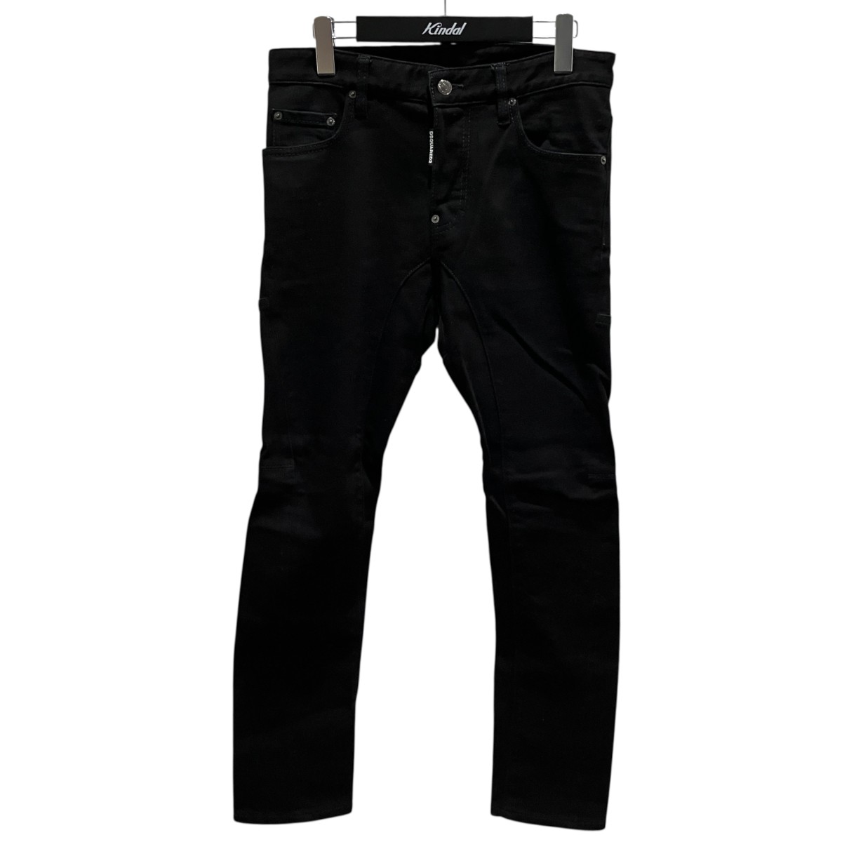 【中古】DSQUARED2　【Tidy Biker Jean】 デニムパンツ S71LB1154 ブラック サイズ：42 【040726】（ディースクエアード）｜ブランド古着のカインドオル