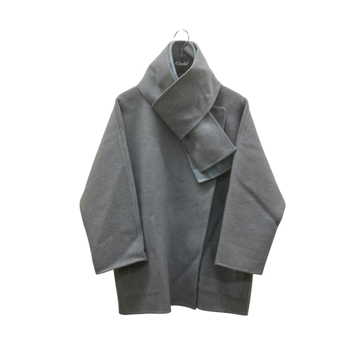 【中古】UNITED ARROWS TOKYO　23AW ジャカード リバーシブルコート 1525-234-4526 グレー サイズ：36 【040726】（ユナイテッドアローズ）｜ブランド古着のカインドオル