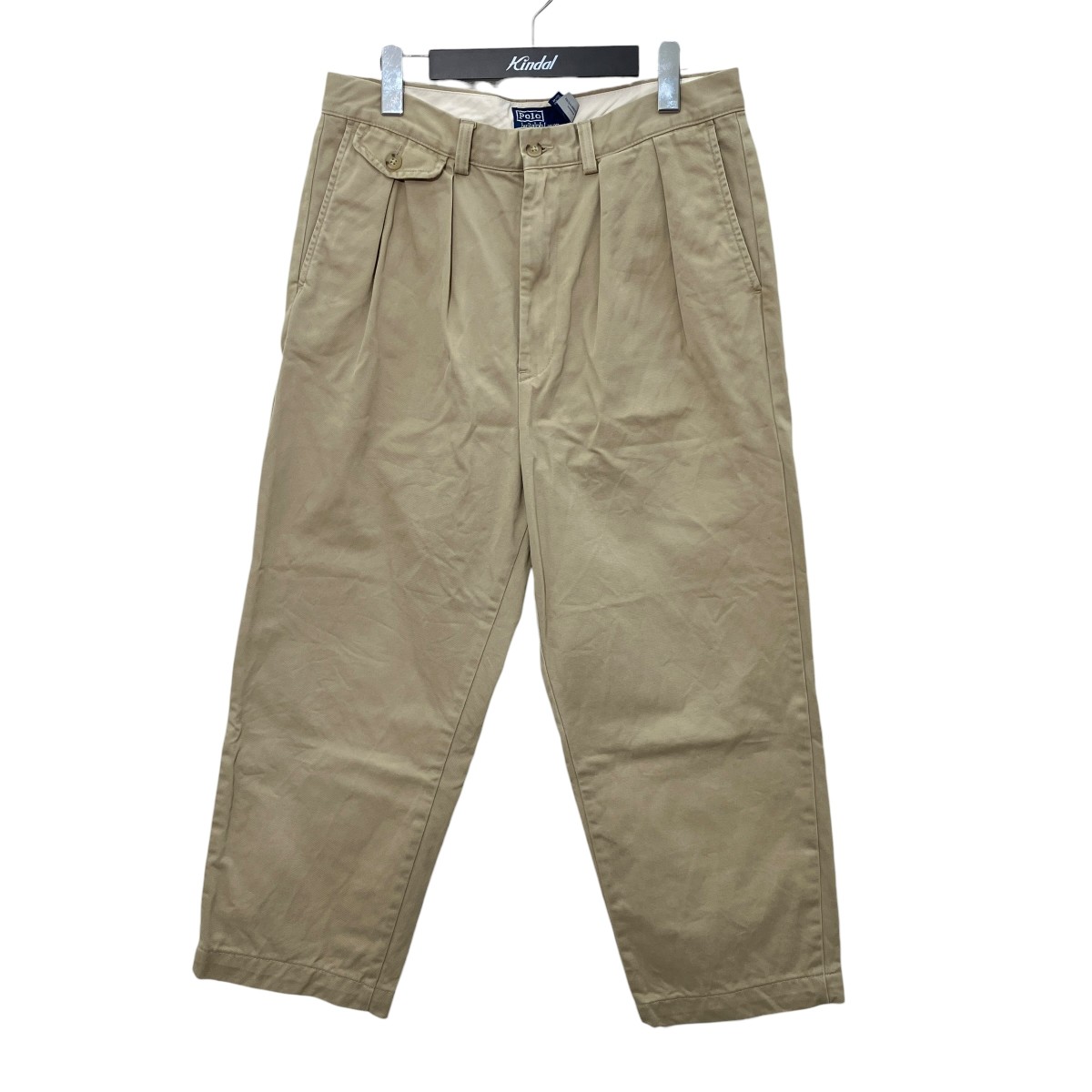 【中古】POLO RALPH LAUREN チノパン ベージュ サイズ:W32×L32 【040726】(ポロラルフローレン)|ブランド古着のカインドオル