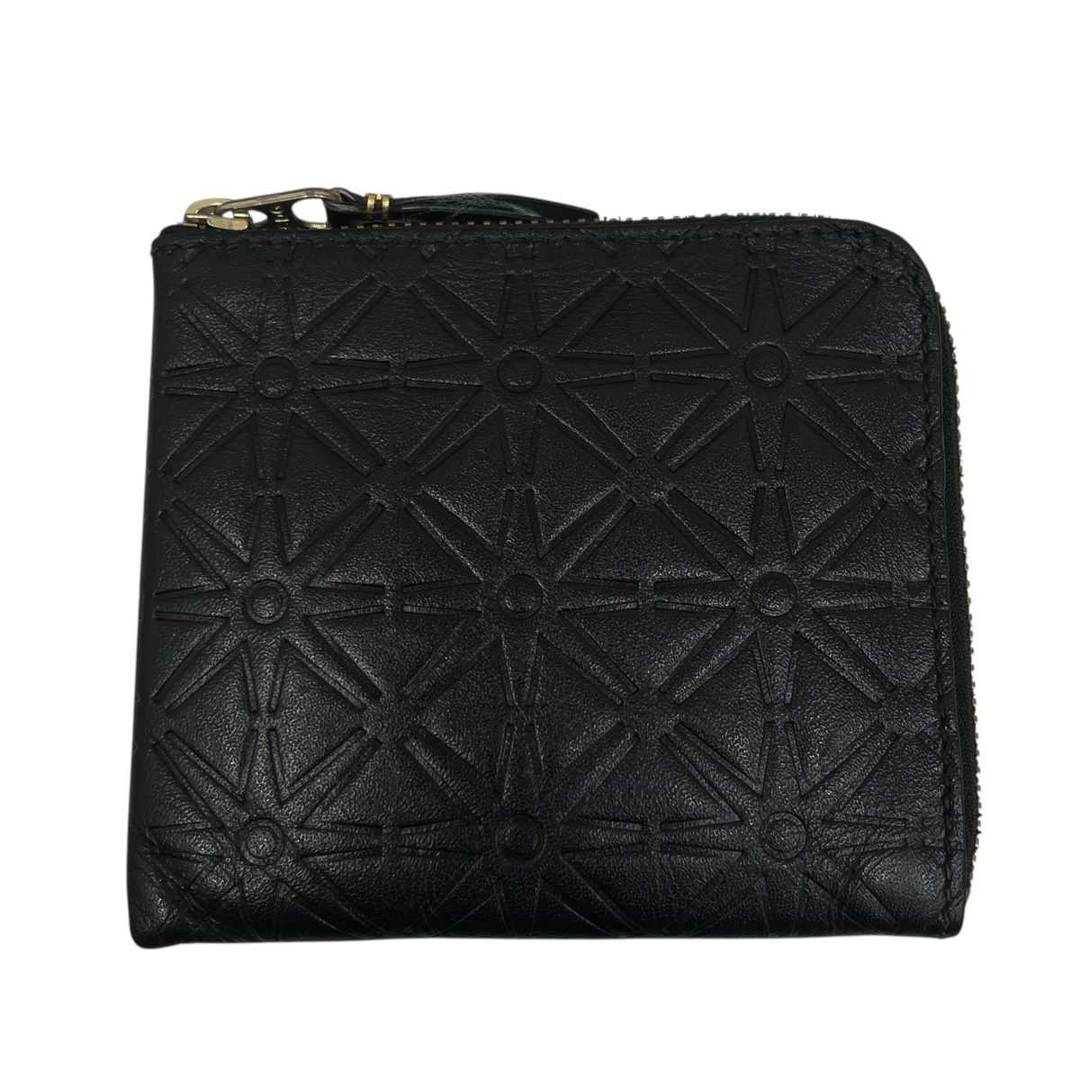 【中古】COMME des GARCONS EMBOSSED コインケース SA310EA ブラック 【050726】(コムデギャルソン)|ブランド古着のカインドオル