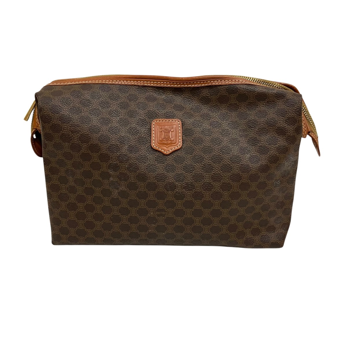【中古】CELINE MC98/1MC98/1 セカンドバッグ ブラウン 【050726】(セリーヌ)|ブランド古着のカインドオル