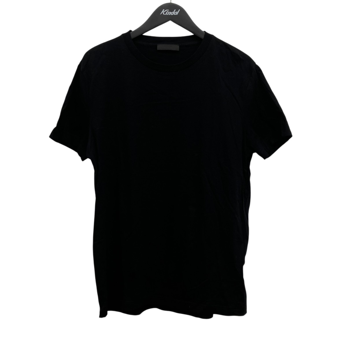 【中古】PRADA　Ｔシャツ ブラック サイズ：L 【050726】（プラダ）｜ブランド古着のカインドオル