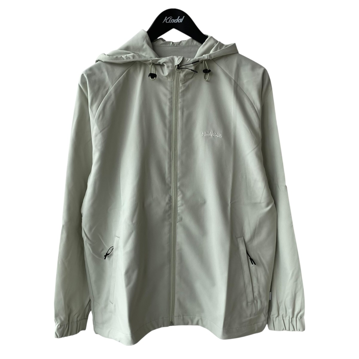 【中古】ballaholic Logo Anywhere Full Zip Jacket ジップジャケット BHATO-00492-FGR-AS 黄緑 サイズ:S 【050726】(ボーラホリック)|ブランド古着のカインドオル