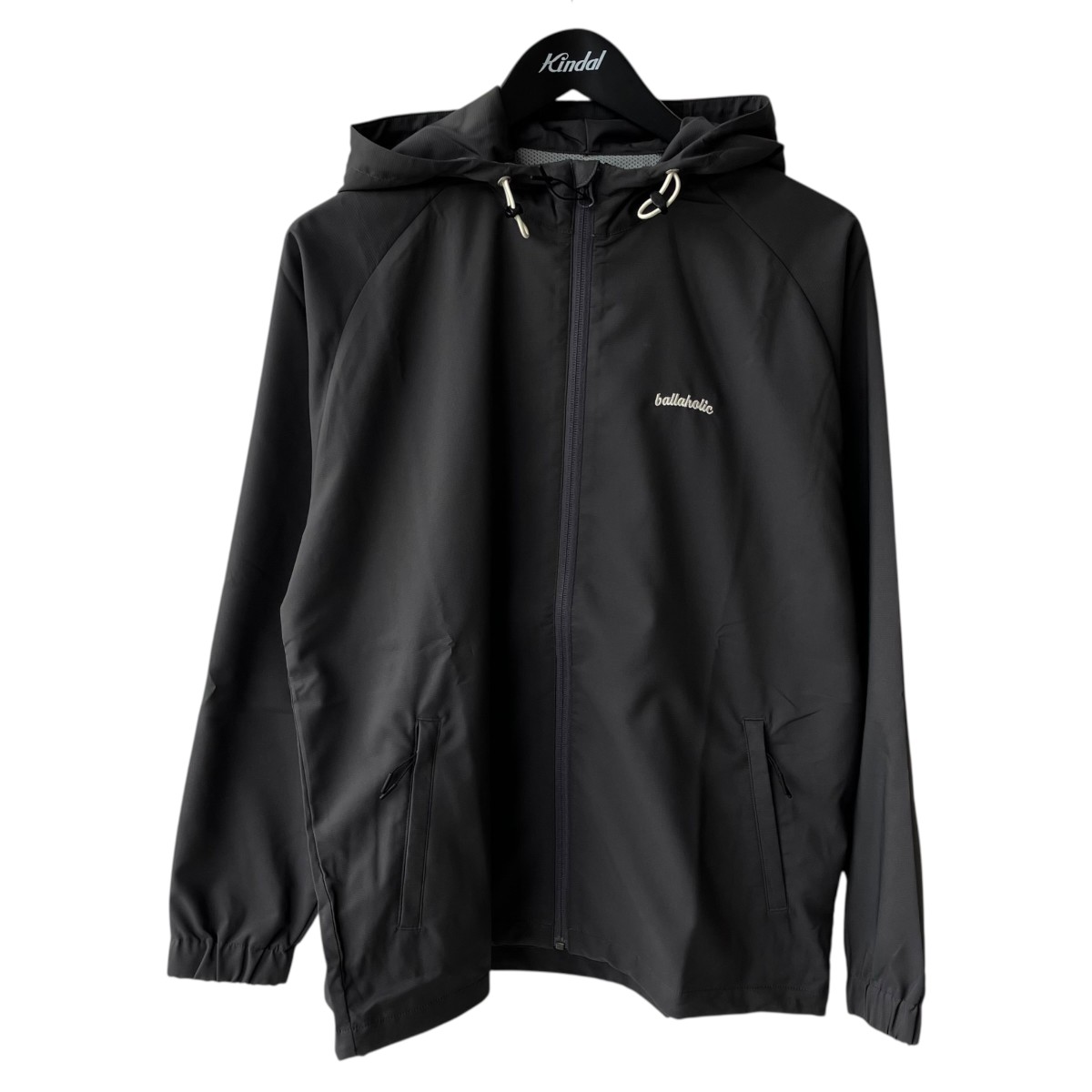 【中古】ballaholic Logo Anywhere Full Zip Jacket ジップジャケット BHATO-00492-DGY-AS グレー サイズ:S 【050726】(ボーラホリック)|ブランド古着のカインドオル