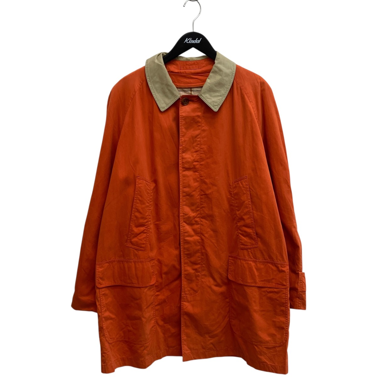【中古】OLD ENGLAND コート オレンジ サイズ:40 【060726】(オールドイングランド)|ブランド古着のカインドオル