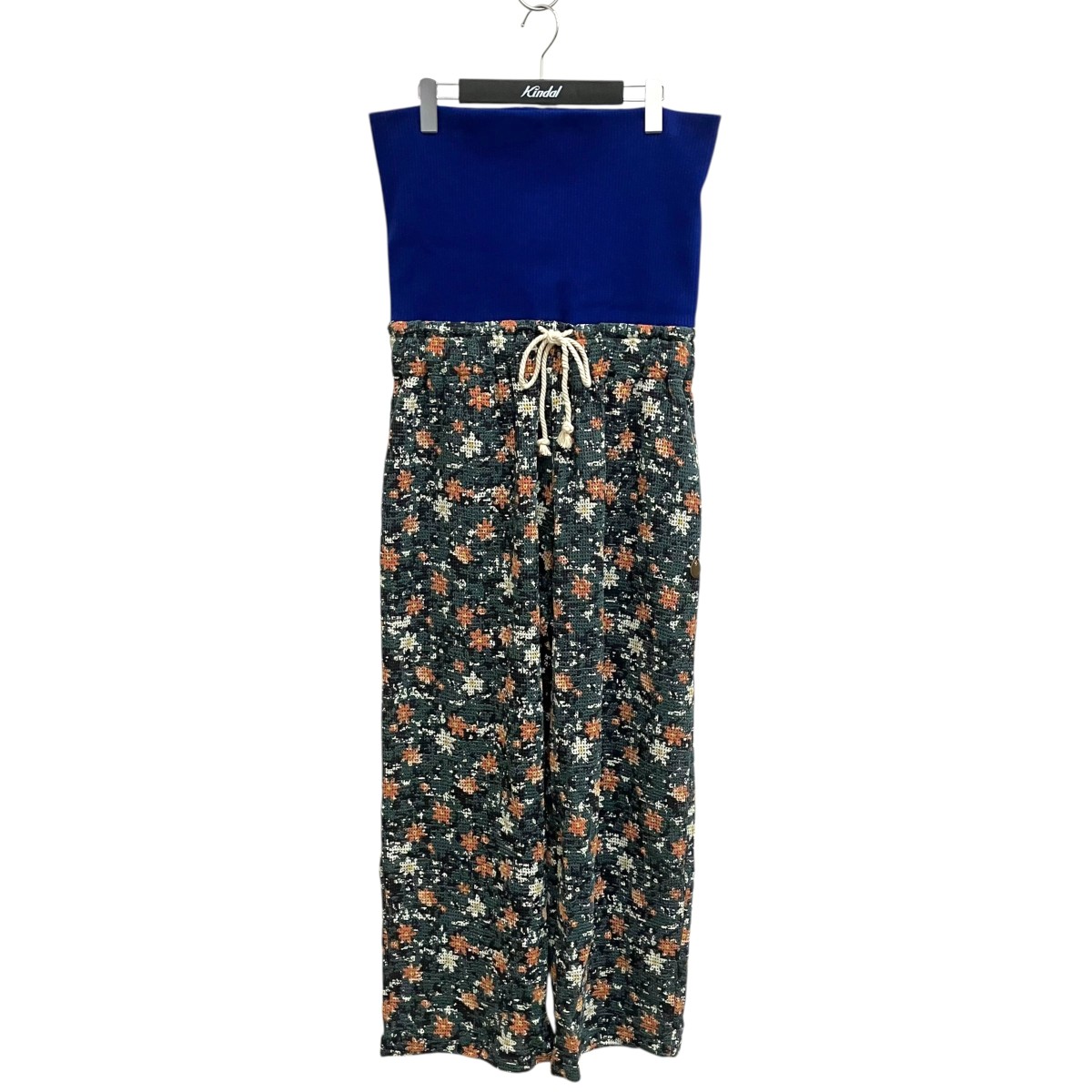 【中古】NAM 26SS WAIST WRAP CAMO MESH DIGITAL ALOHA パンツ ブルー×グリーン サイズ:Free 【060726】(ナム)|ブランド古着のカインドオル