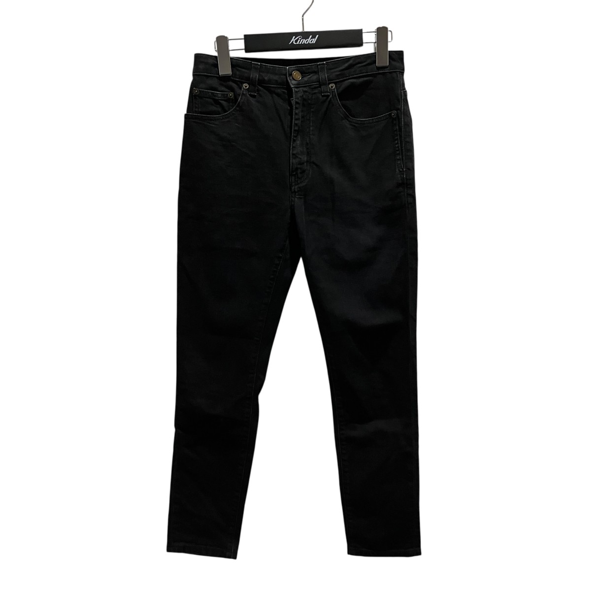 【中古】Saint Laurent Paris　デニムパンツ 614478 ブラック サイズ：27 【060726】（サンローランパリ）｜ブランド古着のカインドオル