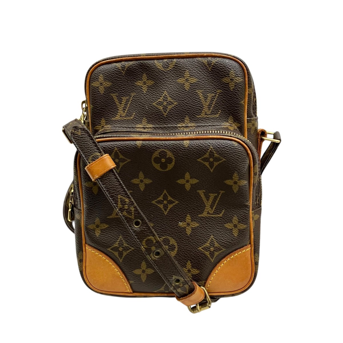 【中古】LOUIS VUITTON　アマゾン ショルダーバッグ M45236 ブラウン 【080726】（ルイヴィトン）｜ブランド古着のカインドオル