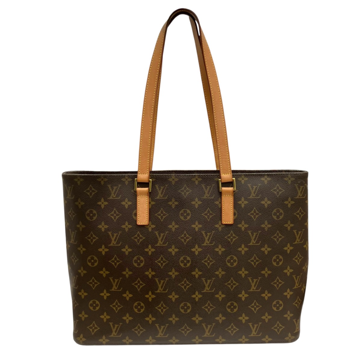 【中古】LOUIS VUITTON　ルコ ショルダートートバッグ M51155 ブラウン 【080726】（ルイヴィトン）｜ブランド古着のカインドオル