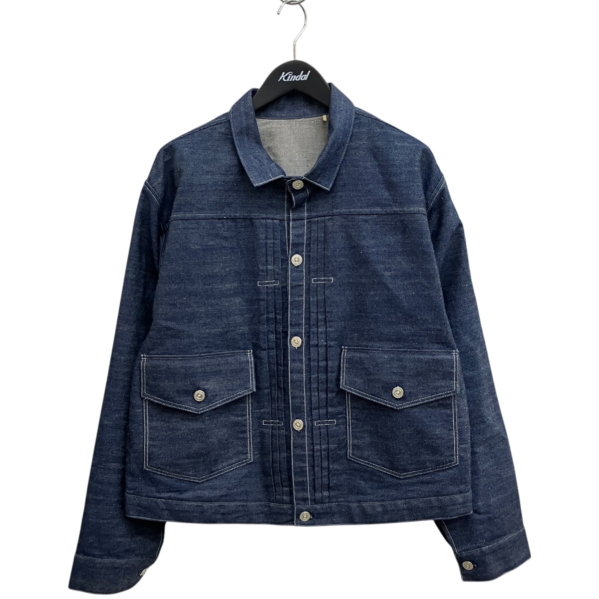 【中古】LEVI’S 1879 プリーツブラウス ORGANIC リジットGジャン PC9-A4395-0000 インディゴ サイズ:L 【090726】(リーバイス)|ブランド古着のカインドオル