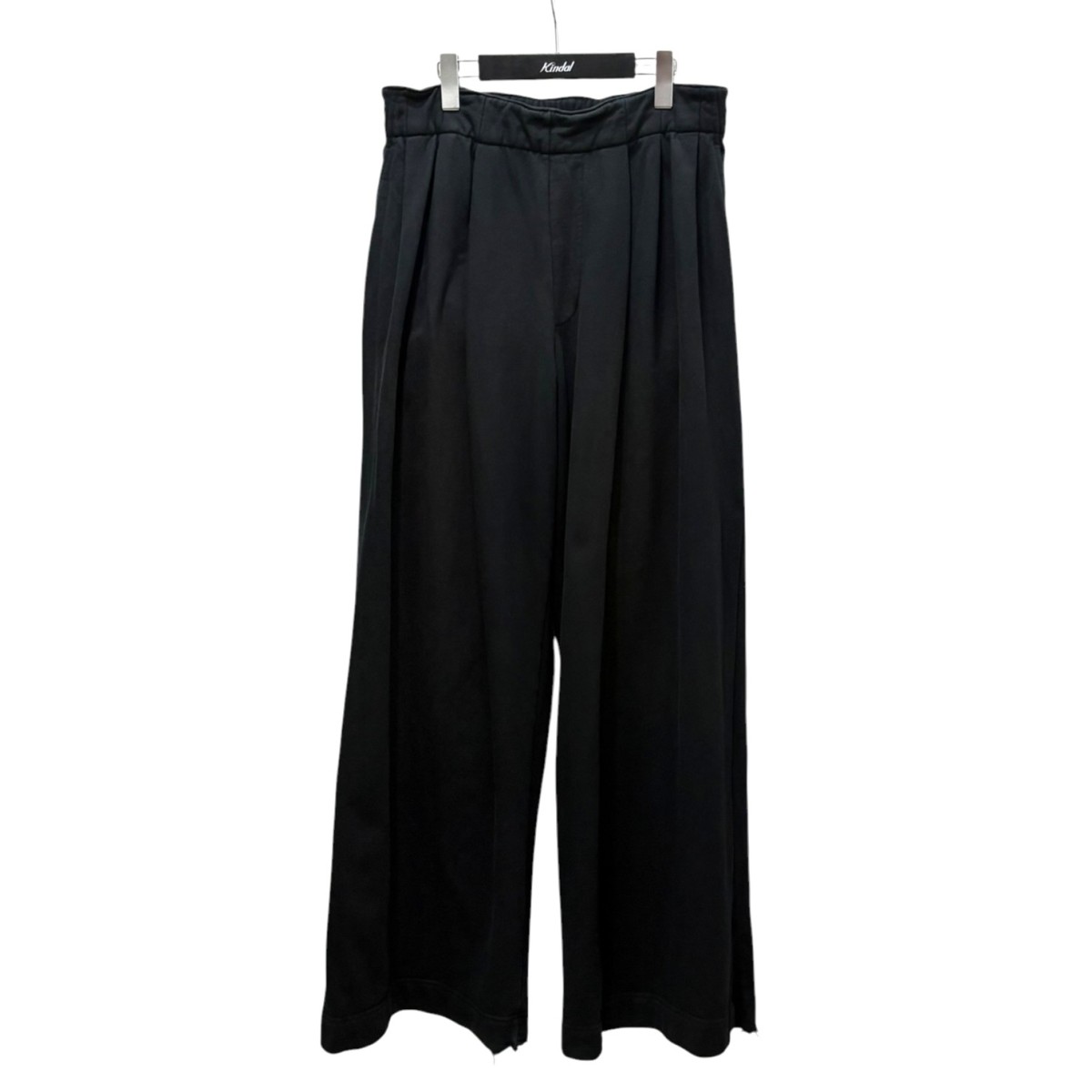 【中古】DRIES VAN NOTEN　ワイドスウェットパンツ HAMA ブラック サイズ：S 【080726】（ドリスヴァンノッテン）｜ブランド古着のカインドオル