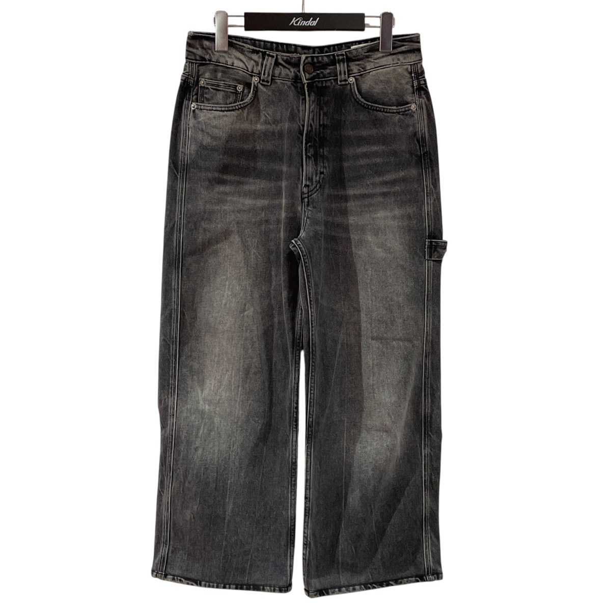 【中古】HAIKURE　WINONA painter denim デニムパンツ 23030587001930 グレー 【090726】（ハイクル）｜ブランド古着のカインドオル
