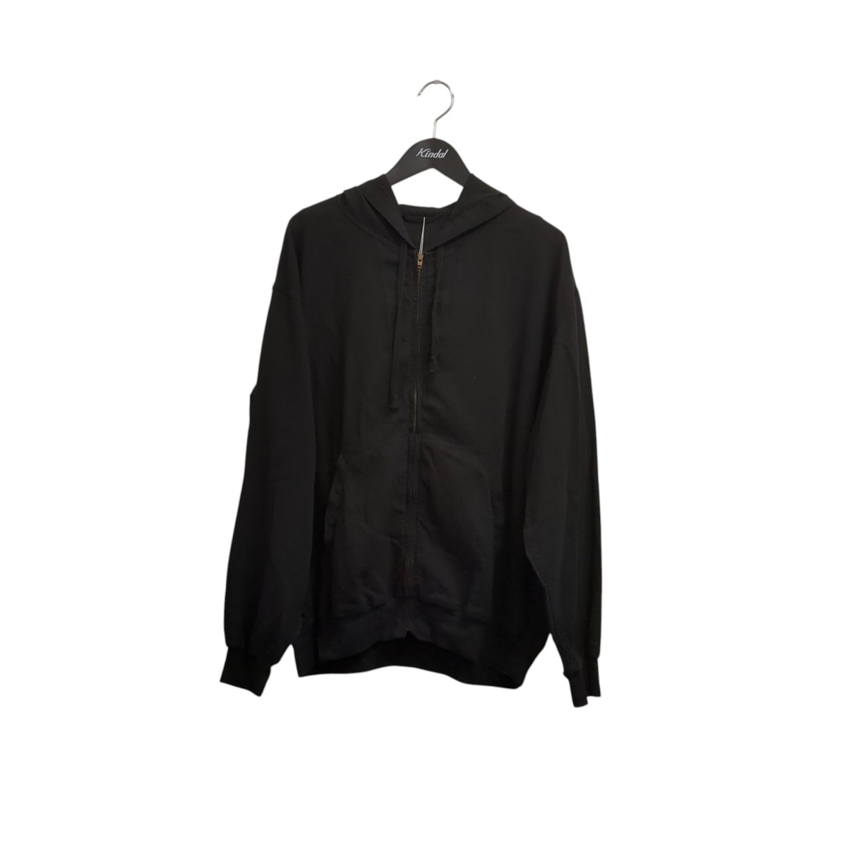 【中古】COMOLI オックスジップパーカ パーカー D01-01024 ブラック サイズ:2 【100726】(コモリ)|ブランド古着のカインドオル