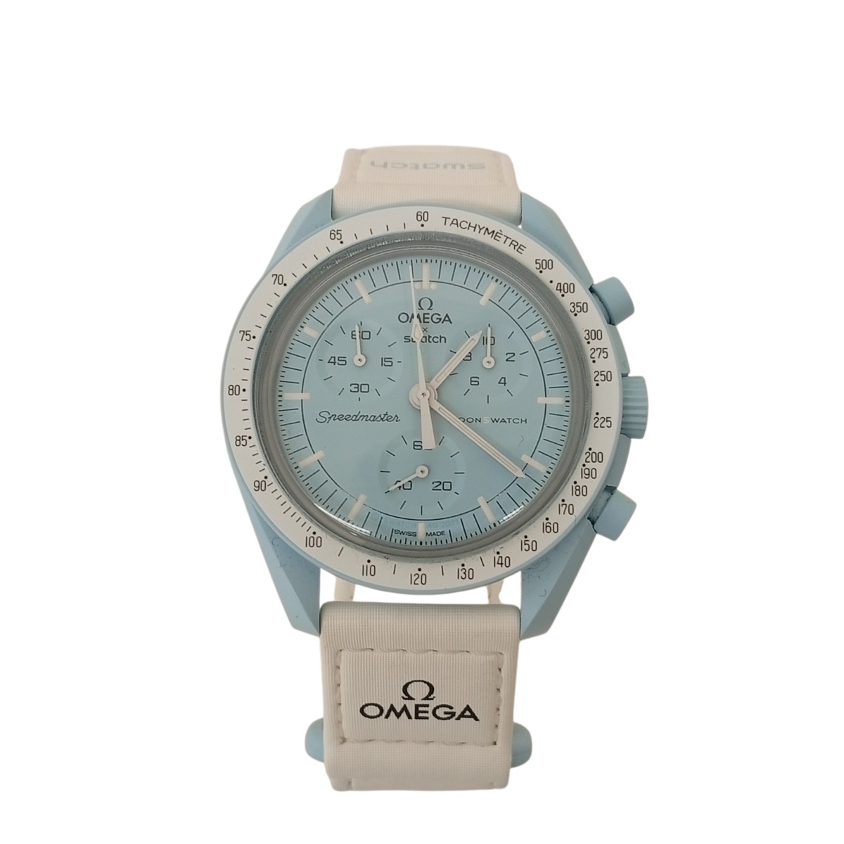 【中古】OMEGA×SWATCH MISSION TO URANUS 時計 ブルー 【100726】(オメガ スウォッチ)|ブランド古着のカインドオル