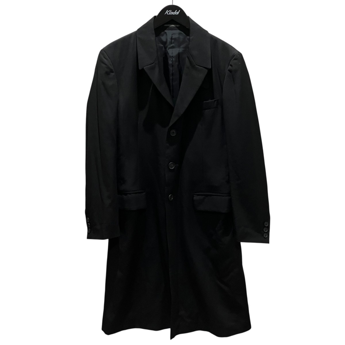 【中古】Yohji Yamamoto pour homme ドクタージャケット ブラック サイズ:ー 【100726】(ヨウジヤマモトプールオム)|ブランド古着のカインドオル
