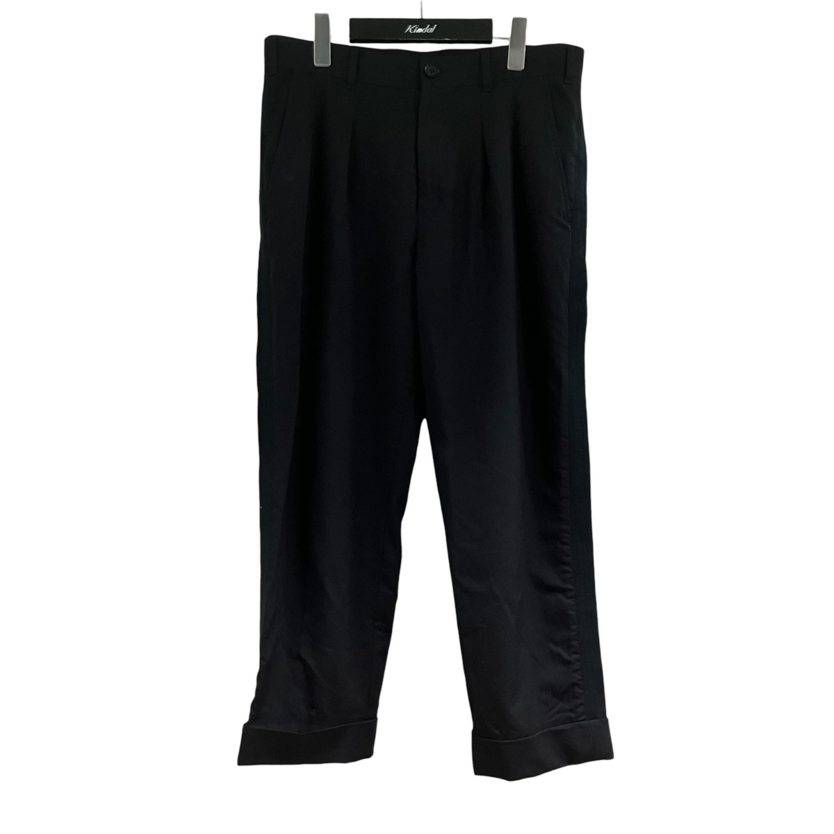 【中古】GROUND Y ストレートパンツ ブラック サイズ:3 【100726】(グラウンドワイ)|ブランド古着のカインドオル