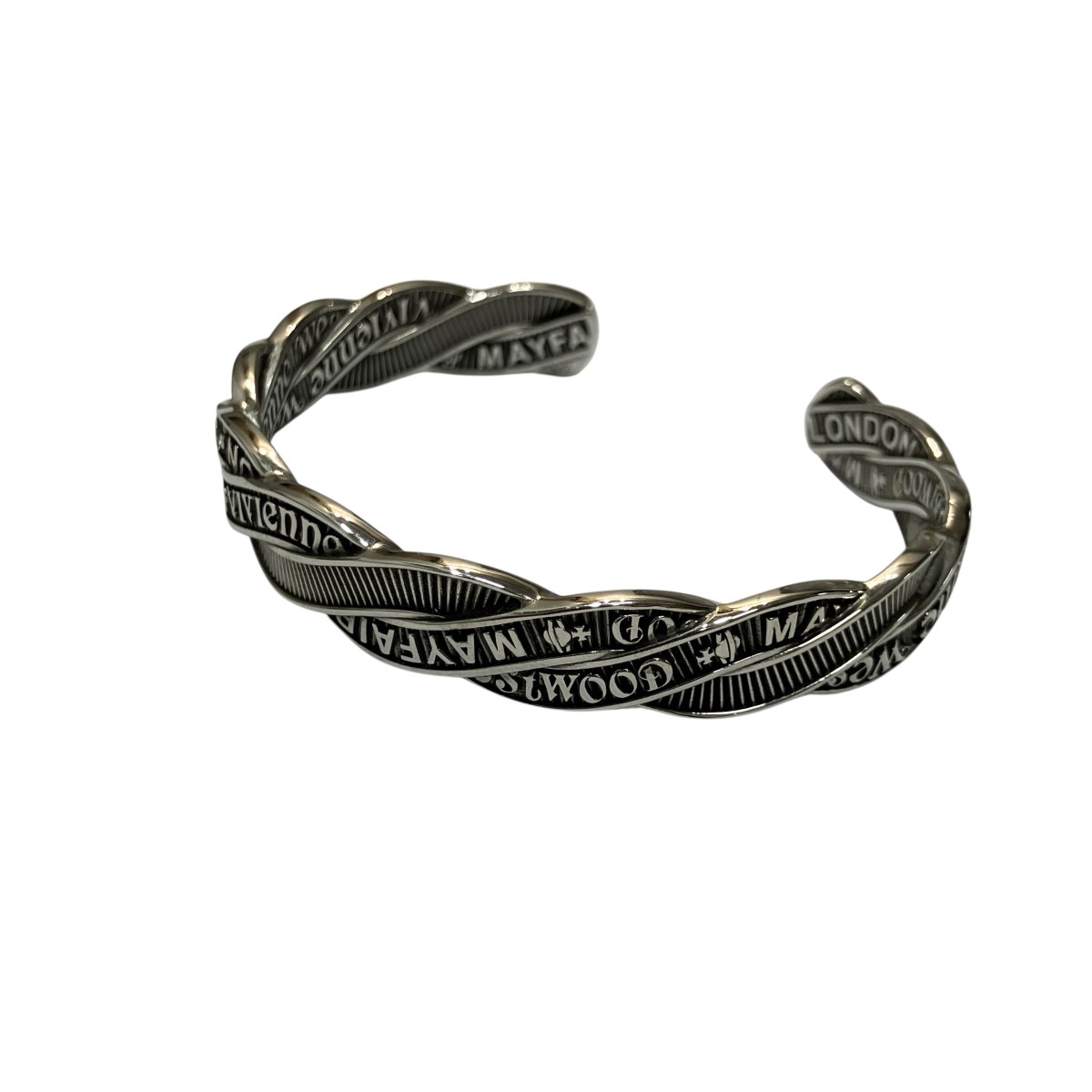 【中古】Vivienne Westwood man MAN ZAKARYAバングル シルバー サイズ:- 【100726】(ヴィヴィアンウエストウッドマン)|ブランド古着のカインドオル