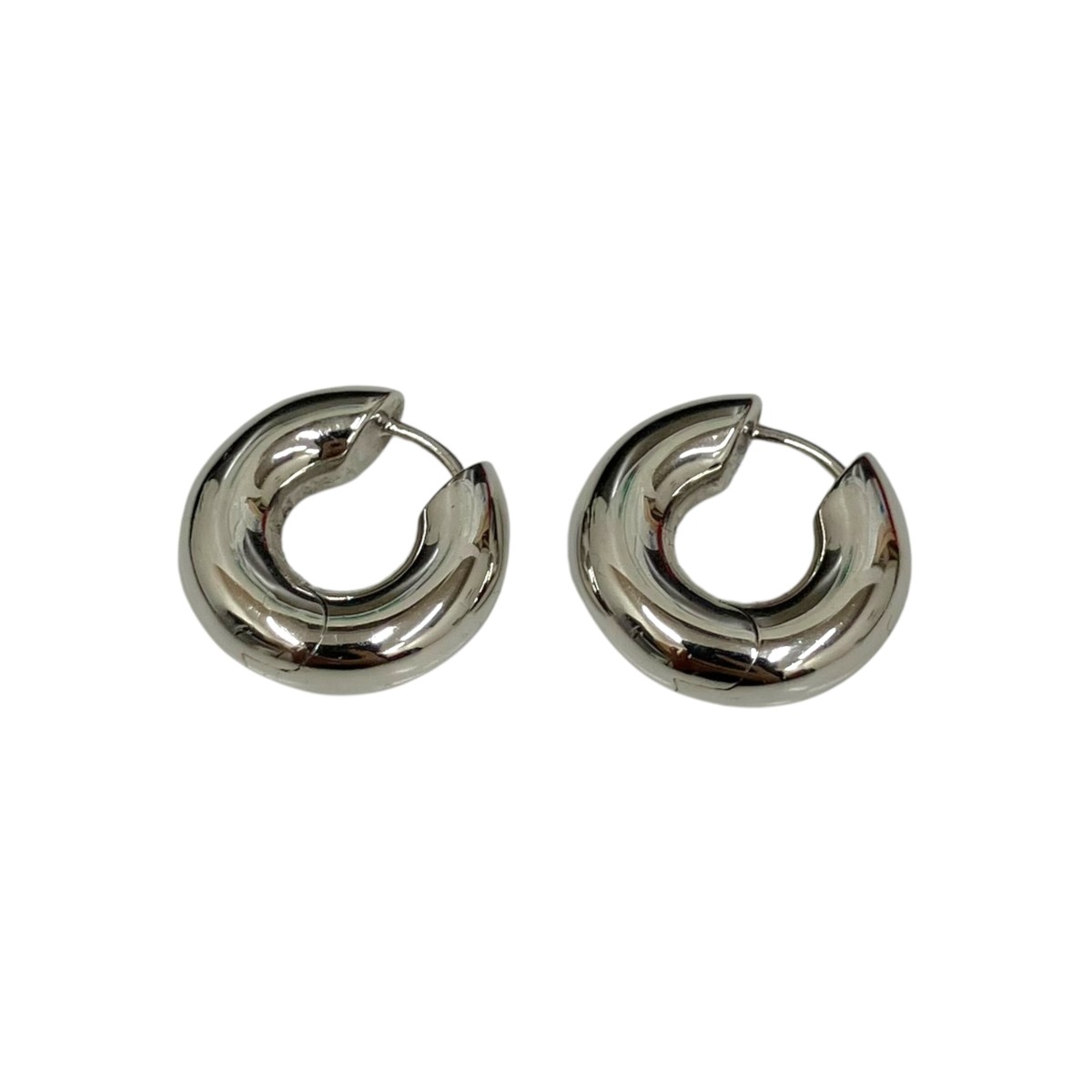 【中古】TOM WOOD Chunky Hoops Small ピアス シルバー 【110726】(トムウッド)|ブランド古着のカインドオル