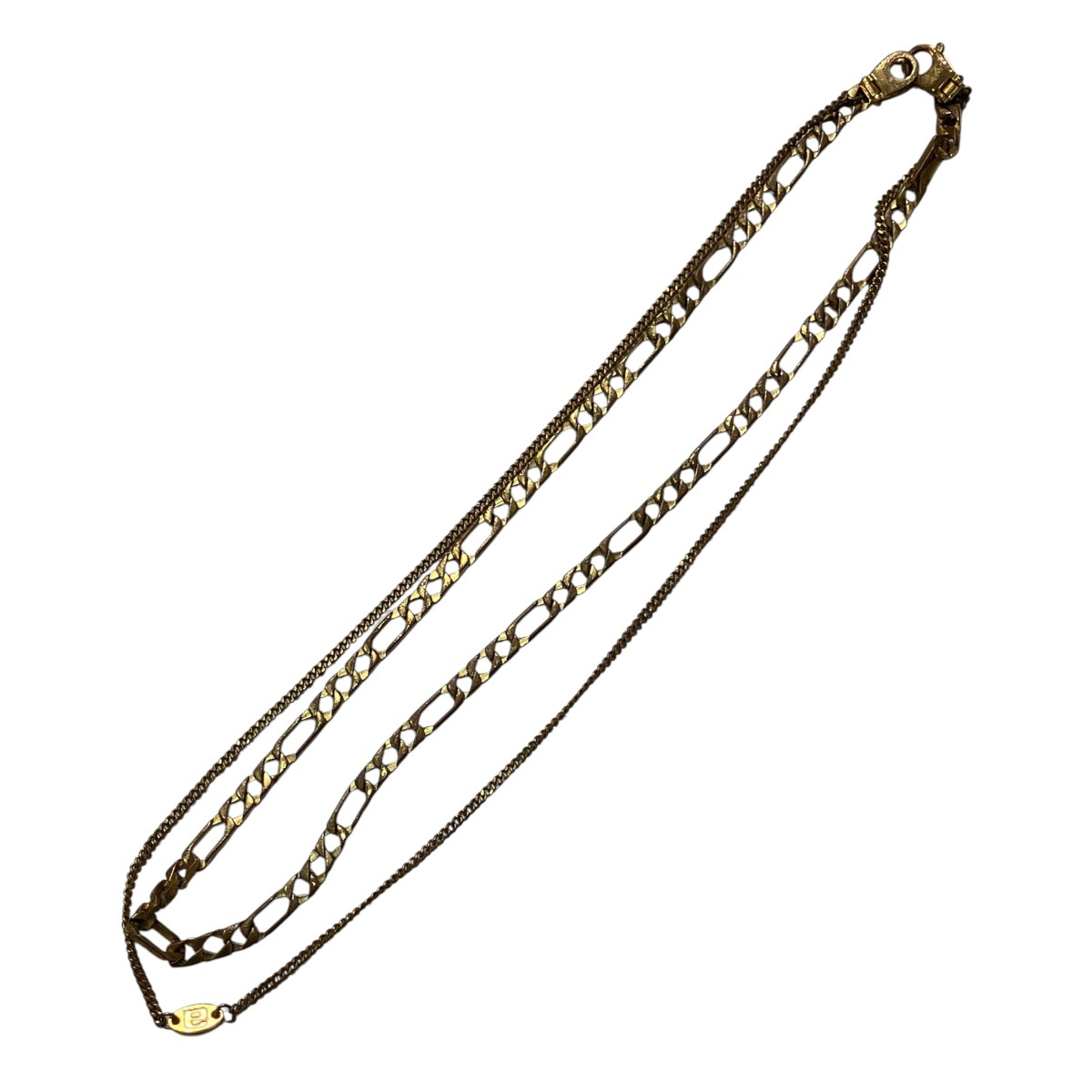【中古】ALEXANDER WANG　2連ネックレス ゴールド サイズ：- 【110726】（アレキサンダーワン）｜ブランド古着のカインドオル