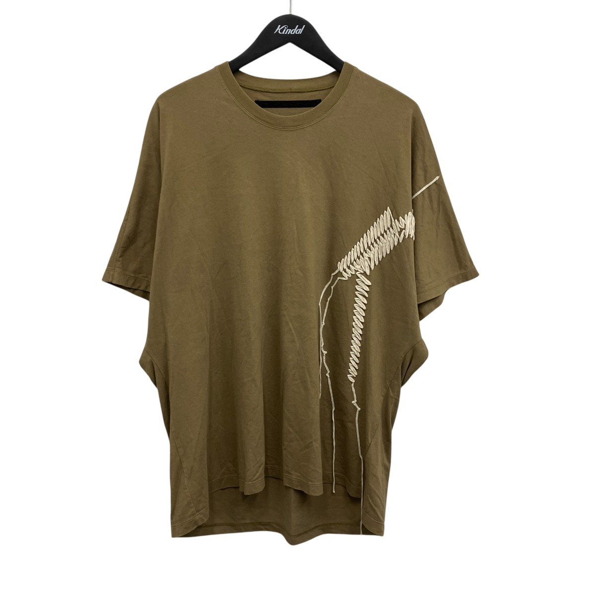 【中古】JULIUS　半袖Tシャツ ブラウン サイズ：2 【110726】（ユリウス）｜ブランド古着のカインドオル 8,162円