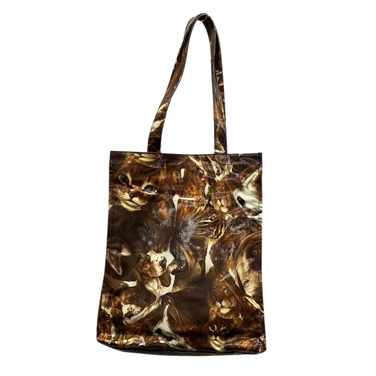 【中古】ACNE STUDIOS&times;Per B Sundberg　トートバッグ FN-UX-BAGS000167 ブラウン 【110726】（アクネストゥディオズ）｜ブランド古着のカインドオル