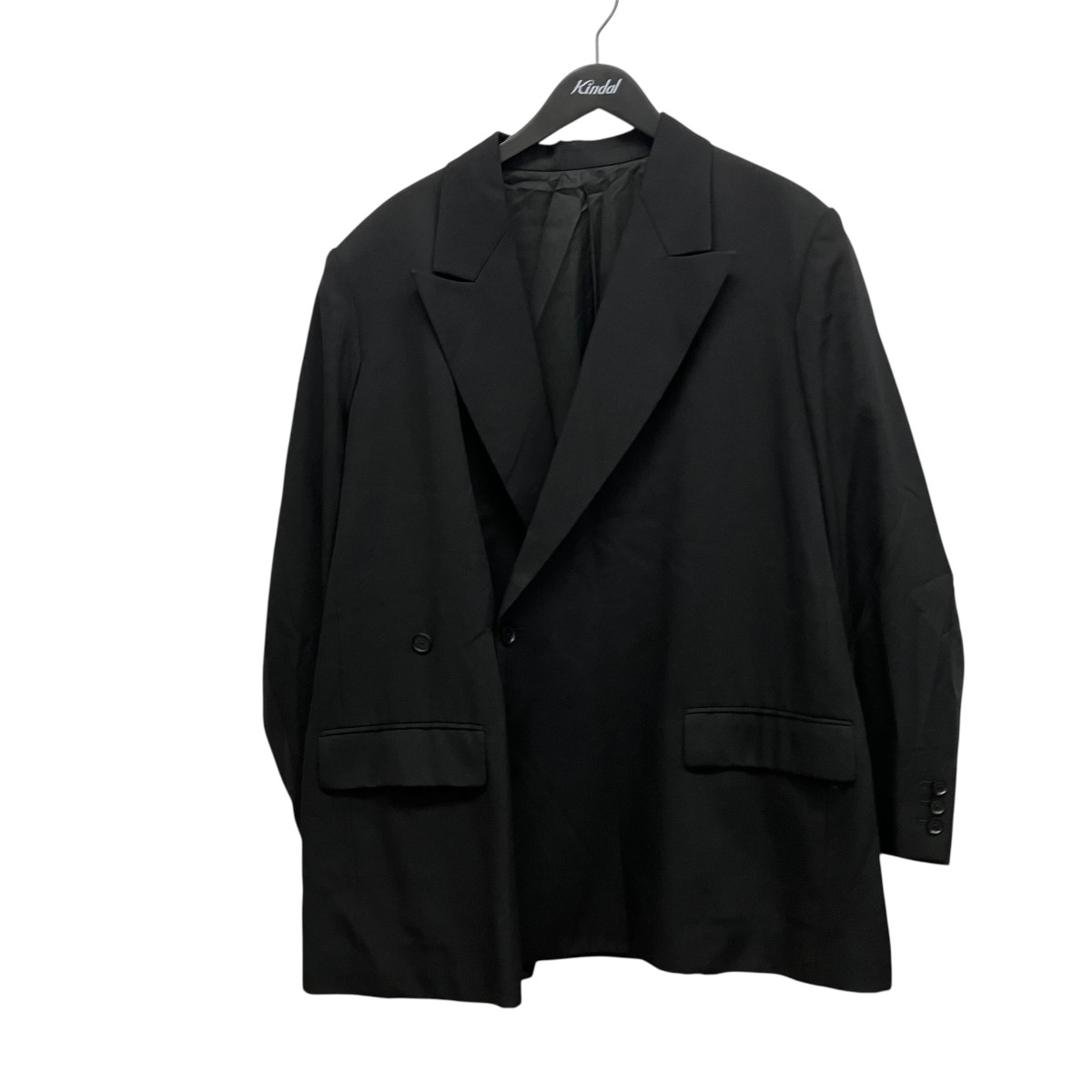 【中古】YOKE　23AW ダブルオーバージャケット YK23FWO522J ブラック サイズ：3 【110726】（ヨーク）｜ブランド古着のカインドオル