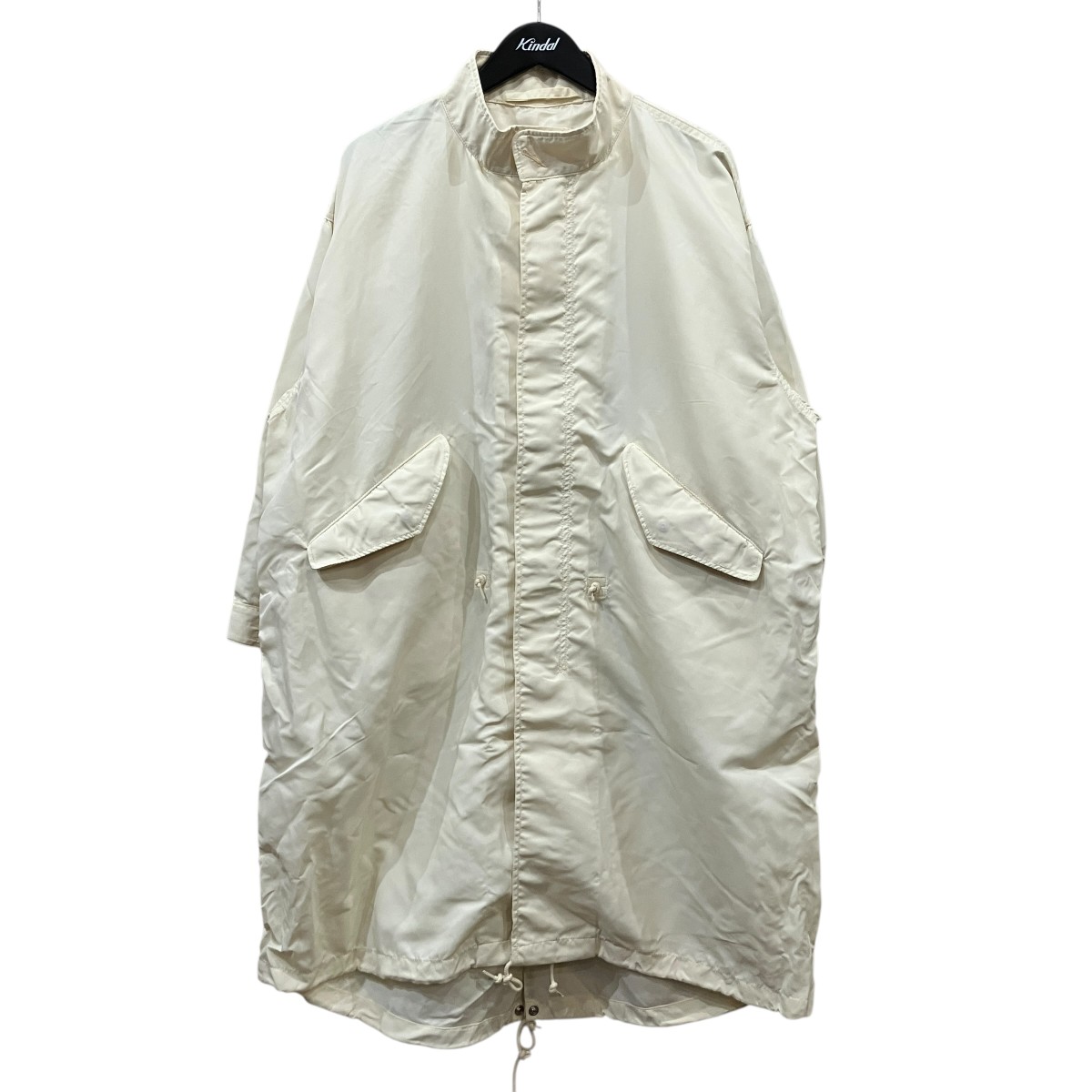 【中古】HYKE ナイロンロングフィールドコート 27072 カーキ サイズ:1(S) 【120726】(ハイク)|ブランド古着のカインドオル