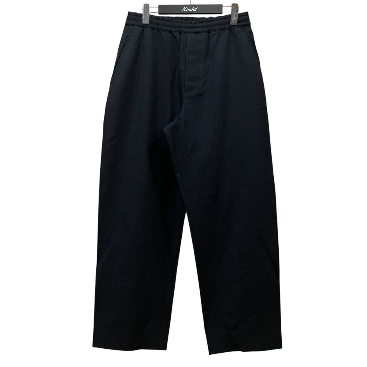 【中古】The CLASIK　イージーパンツ 22SS-CKTR-020 ブラック サイズ：46 【120726】（ザ・クラシック）｜ブランド古着のカインドオル