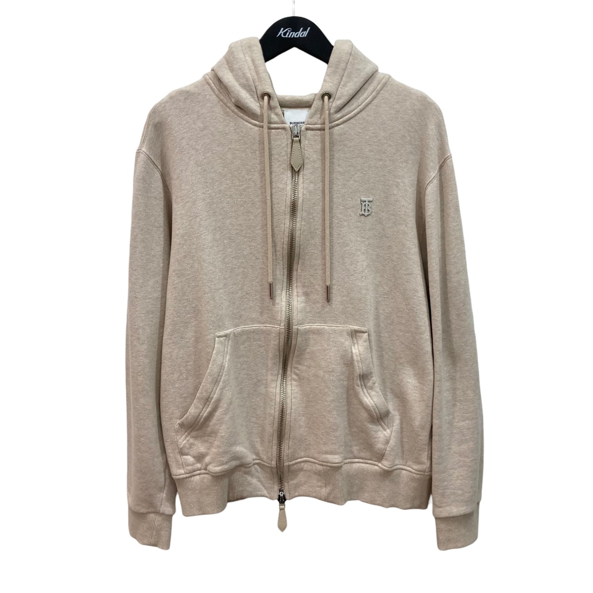 【中古】BURBERRY ジップパーカー 8050310 ベージュ サイズ:S 【120726】(バーバリー)|ブランド古着のカインドオル