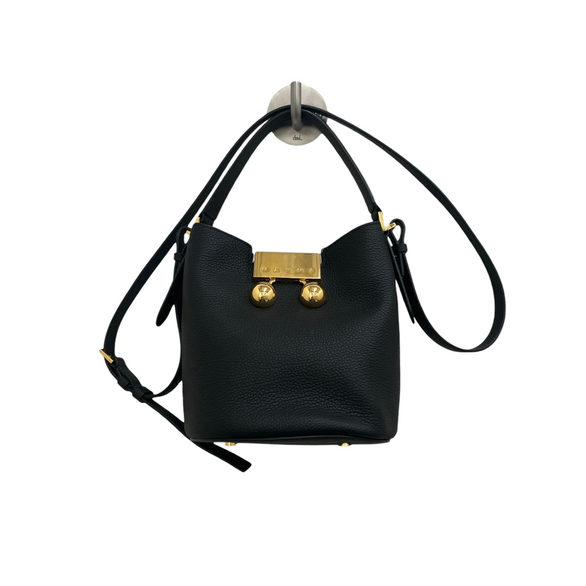 【中古】MARNI 25AW バケットバッグ SCMP0081U0 ブラック 【120726】(マルニ)|ブランド古着のカインドオル