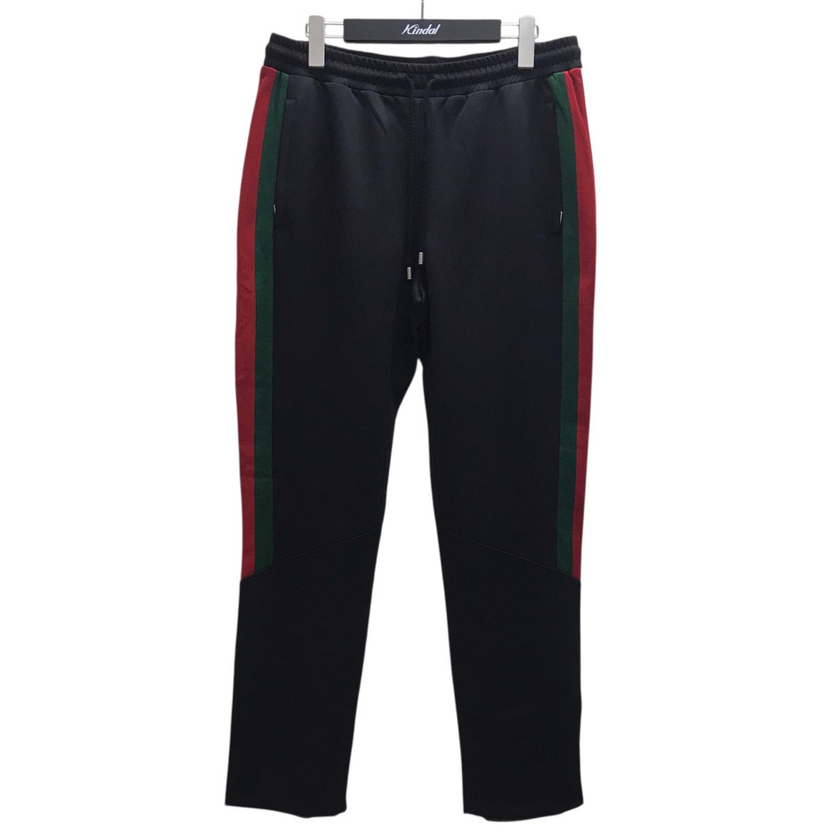 【中古】GUCCI　トラックパンツ ブラック サイズ：L 【130726】（グッチ）｜ブランド古着のカインドオル